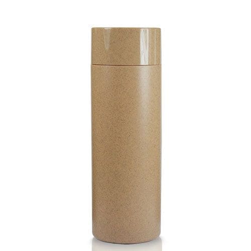 Brown Plastic Bottle With Cap