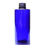 100ml Cobalt Blue PET Plastic Bottle With Screw Cap