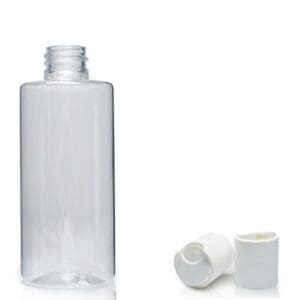 100ml Clear PET Plastic Tubular Bottle