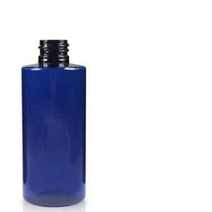 100ml Blue Plastic Bottle