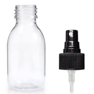 100ml plastic Sirop bottle W BAS