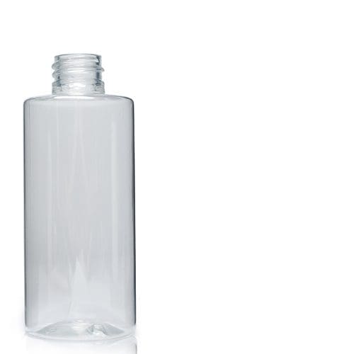 100ml Clear PET Plastic Tubular Bottle