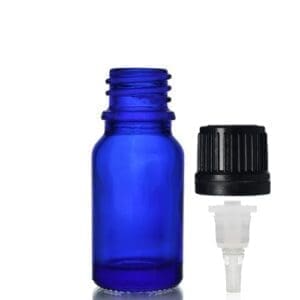 10ml Blue Dropper Bottle With Dropper Cap