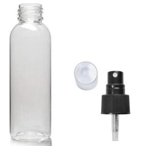 150ml PET Boston Bottle With Spray