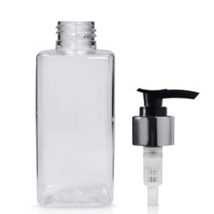 150ml Square Plastic Lotion Bottle