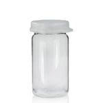 15ml Glass Vial With Snap On Cap