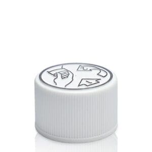 20mm child resistant cap