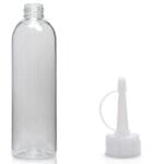 250ML clear PET bottle with sPOUT