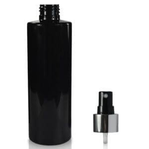 250ml Black Plastic Spray Bottle