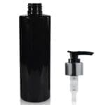 250ml Black Plastic Lotion Bottle