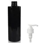250ml Black Plastic Lotion Bottle