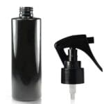 250ml Black Bottle With Mini Trigger Spray