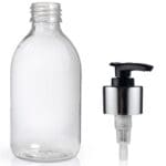 250ml Sirop bottle with black pump