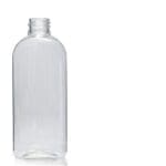 250ml Clear PET Oval Bottle