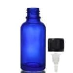 30ml Blue Bottle With Child Resistant Cap