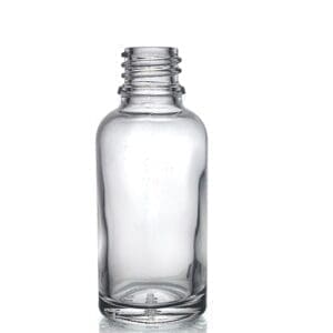 30ml Clear Glass Dropper Bottle