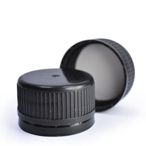 31.5mm Black Plastic T/E Cap