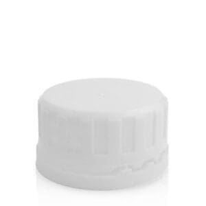 38mm White Screw Cap