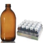Medopak 500ml Amber Bottle And Child Resistant Cap