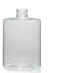 500ml Clear PET Plastic Cylindrical Bottle