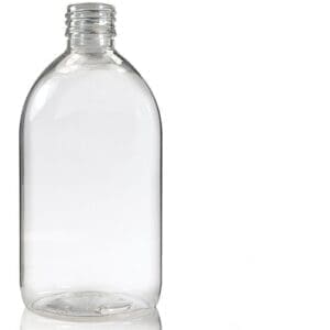500ml Clear PET Sirop Bottle