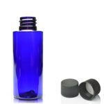 50ml Blue Plastic Bottle With Screw Cap