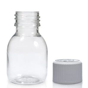 60ml plastic Sirop bottle W CRC