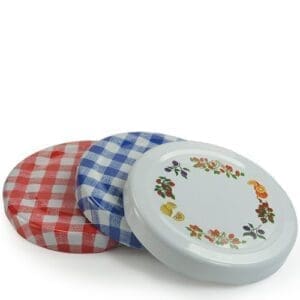 63mm Patterned Twist-Off Lids