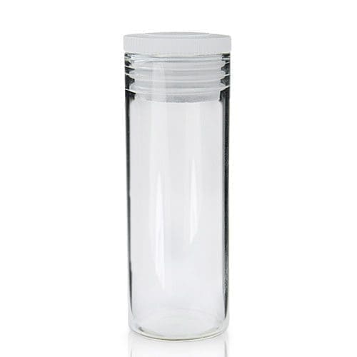 8ml Glass Specimen Tube With Stopper Cap - Ampulla Ltd