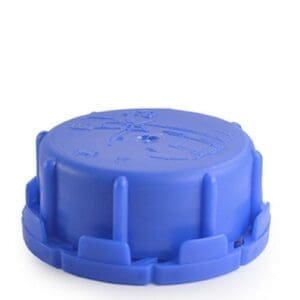 Blue Tamper Evident IHS Screw Cap