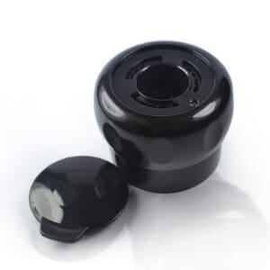 black grinder cap