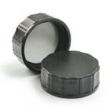 28mm PP black cap