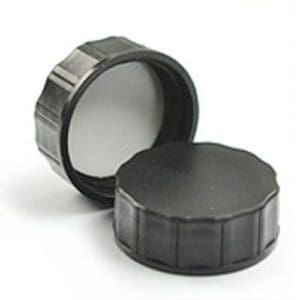 28mm PP black cap