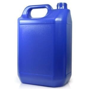 5 Litre Blue Plastic Jerry Can