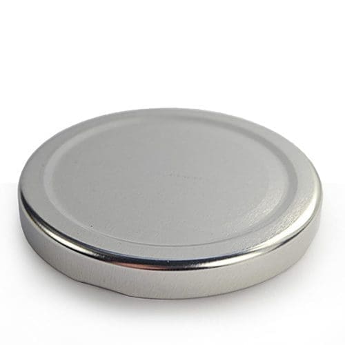 70mm Silver metal lid