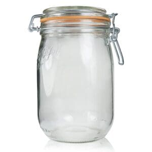 1000ml Glass le parfait jar