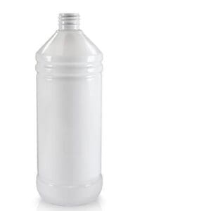 White Plastic Bottle