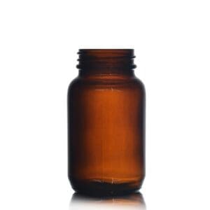 100ml Amber Glass Pharmapac Jar
