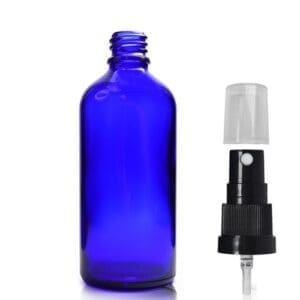 100ml Blue Glass Spray Bottle