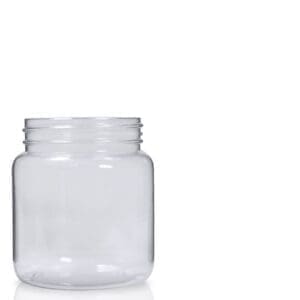 100ml Clear PVC Screw Top Jar