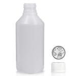 100ml Natural HDPE Round Bottle w CRC