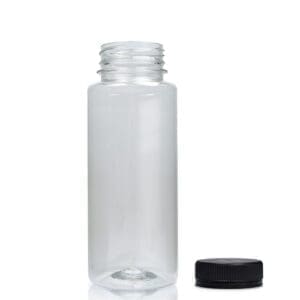 100ml Slim Plastic Juice Bottle With Lid