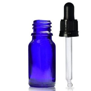 10ml Blue Dropper Bottle With Pipette