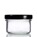 120ml Verrine Jar w Black Lid