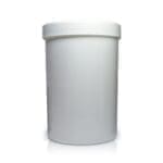 1250ml White Screw Top Jar With 115mm Screw Lid