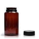 150ml Plastic Pill Jar With Snap-Hinged Cap