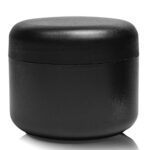 150ml Arese Black Cosmetic Jar With Shive And Lid