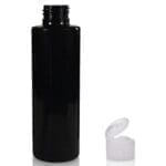 150ml Black Bottle With Flip Top Cap
