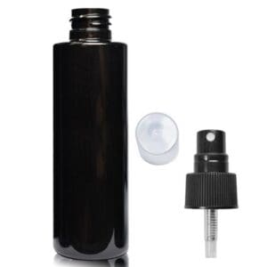 150ml Black Plastic Spray Bottle