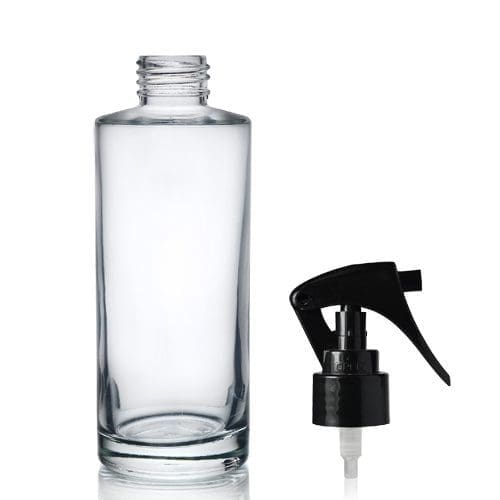150ml Glass Simplicity Bottle w Black Mini Trigger